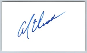 Al Unser Signed Index Card - Auto Racing - Indy 500 - Picture 1 of 2