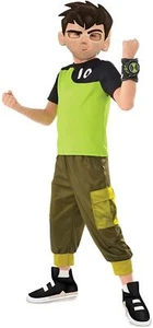 Rubie's Ben 10 Ben Tennyson Deluxe Dress Up Set TOP & MASK (Age 4-6) - Picture 1 of 1