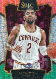 2015-16 Select Concourse Tri Color Prizm Kyrie Irving        Card 37