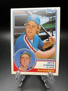 1983 Topps Traded - Pete O'Brien #81T Rangers - Picture 1 of 2