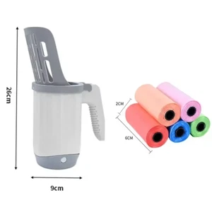 Cat Litter Shovel Scoop with Refill Bag for Pet Filter Clean Toilet Garbage Pick - Picture 1 of 13