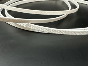 WHITE Tacky Diamond Football Lace Repair Kit - Compare to Wilson GST ACL Pebble - Picture 1 of 5
