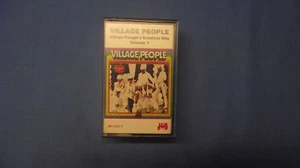 Village People Village People's Greatest Hits Volumen 1 y 2 - Cinta de casete - Imagen 1 de 4