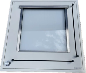 Planilux Röntgenfilmbetrachter Fimbetrachter Typ LJ-S 44x44cm EHR 140Watt - Bild 1 von 5