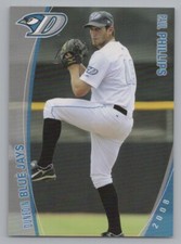 Paul Phillips 2008 Grandstand Dunedin Blue Jays Minor League 