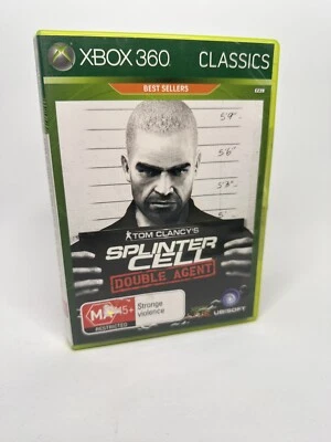 Tom Clancy's Splinter Cell: Double Agent W/ Manual Xbox 360 PAL VGC Free Postage - Image 1 of 3