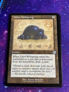 MTG Magic Ichor Wellspring Retro Schematic The Brothers' War NM - Picture 1 of 1