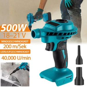 Für Makita 18V Akku Luftpumpe Staubgebläse Bläser Staubbläser Air Duster DE - Afbeelding 1 van 17