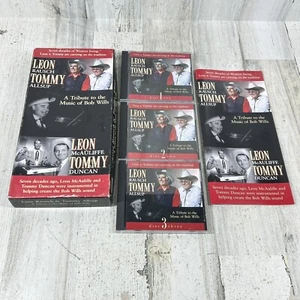 Bob Wills Tribute by Leon Rausch & Tommy Allsup 3 CD Box Set w/ Book - Picture 1 of 12