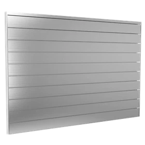 Proslat Aluminium Slatwall, 8' x 4', Free Shipping, Trims Included - Picture 1 of 6