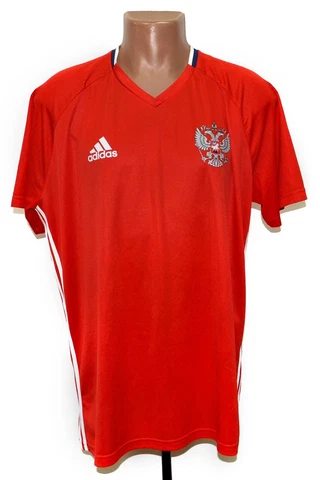 RUSSIA NATIONAL TEAM 2016/2017 TRAINING FOOTBALL SHIRT JERSEY ADIDAS SIZE XXL Cover