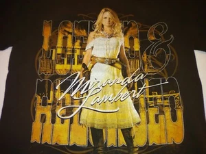 Miranda Lambert T-Shirt braun Small Locked and Reloaded Tour 2013 Sängerin  - Bild 1 von 6