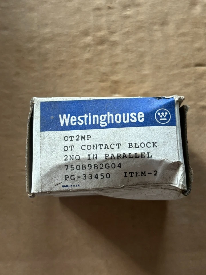 Westinghouse OT2B Contact Block - Image 1 of 1