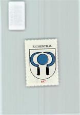 10406932 - Richenthal Vignette Wappen Kaffee Hag 1920-1940 Sicheln