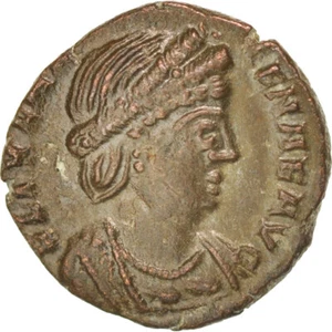 [#401515] Moneta, Helena, Nummus, Trier, SPL-, Rame, RIC:33 - Picture 1 of 2
