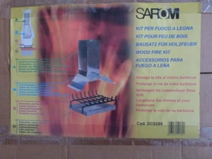 SAROM  UNIVERSAL - 43CM BREIT UMBAUSET DC0289 Gartenkamin Holzfeuer - Bild 1 von 1