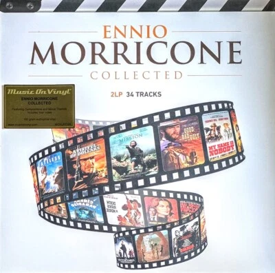 ENNIO MORRICONE - COLLECTED BEST OF - 180-GRAM VINYL 2-LP SET " NEW, SEALED " - Image 1 of 2