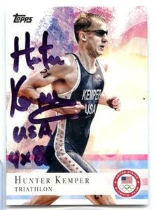 Hunter Kemper signed handsigniert 2012 Topps Olympia Team AUTO #81 - Bild 1 von 1