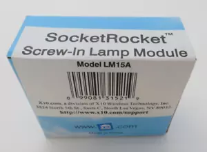 X10 SocketRocket Einschraublampenmodul Modell LM15A NEU - Bild 1 von 2