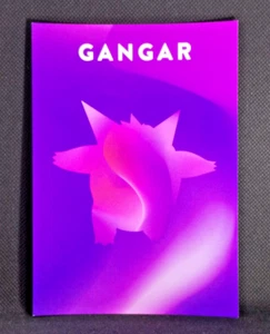Gengar Pokemon Colors Postcard Yokohama Limited Nintendo 2023 Japanese Rare - Picture 1 of 12