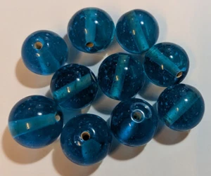 Beads Large Glass Round 24mm - various colours - Picture 1 of 20