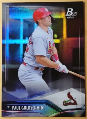 2021 Bowman Platinum #38 Paul Goldschmidt St. Louis Cardinals Baseball Card - Image 1 of 2