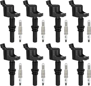 8 bobinas de encendido y bujías para Lincoln Expedition F150 F250 V8 5,4 L DG511 - Imagen 1 de 10