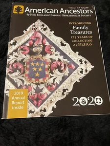 American Ancestors ~ New England Historic Genealogical Society ~ Spring 2020 - Imagen 1 de 2