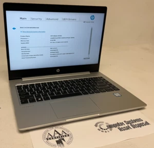 HP ProBook 440 G6 14" (i5-8365u 1.60GHz - 8GB RAM - 256GB SSD - Win10Home) - Picture 1 of 8