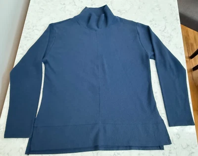 Pullover RBX Studio Jacquard Cuello Simulado - Azul Mujer Talla XXL Foto 1 de 4