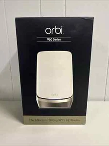 NEW/Seale Netgear Orbi RBRE960-100NAS AXE11000 Router Quad-Band WiFi 6E Network - Picture 1 of 1