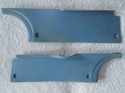 1980-1982 Nissan Sunny Datsun 210 (B310) Coupe Lower Quarter Trim Pair OEM Blue - Изображение 1 из 4