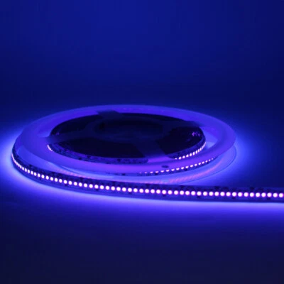 UV LED Light Strip Ultraviolet 60/120/240leds/m Blacklight DIY Bar Lamp Decor DC - Image 1 of 4