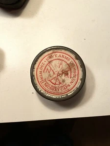 Vintage Navy Arms Musket Caps Tin - Picture 1 of 5