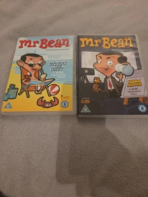 2 x Mr Bean DVD. Home Movie and Holiday for Teddy Voiced by Rowan Atkinson - Image 1 of 4