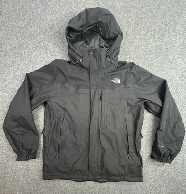 The North Face HyVent Waterproof Antora Jacket Mens Large Black Hooded - Image 1 of 4