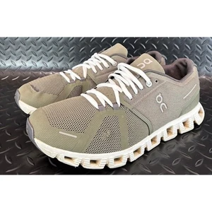 On Running Cloud 5 Verde Oliva Blanco 59.98912 Hombre Atletismo Tenis Talla 11 - Imagen 1 de 9