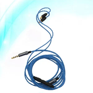 Adaptador de cable de actualización de auriculares Extensión de auriculares Línea de auriculares de cobre puro - Imagen 1 de 12