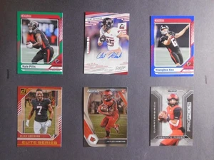 Atlanta Falcons Special 6 Card Lot - With Clint Ratkovich Autograph Card - Picture 1 of 2