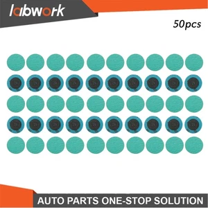 Labwork 50 PCS 2 Inch 80 Grit Green Zirconia Rotary Lock Sanding Discs - Picture 1 of 12