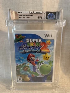 Super Mario Galaxy 2 Nintendo Wii Graded WATA 9.4 A Sealed New Made in Japan - Picture 1 of 8