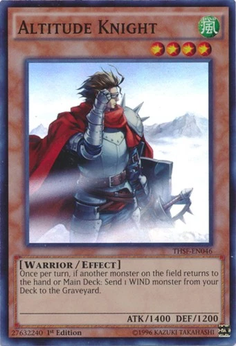 Altitude Knight - THSF-EN046 - Super Rare - Unlimited Edition - Lightly Played - Image 1 of 1