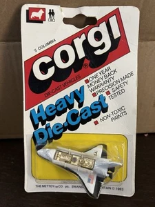 Vintage Corgi COLUMBIA SPACE SHUTTLE Die Cast 5 Columbia. ORIGINAL PACKAGING. - Picture 1 of 4