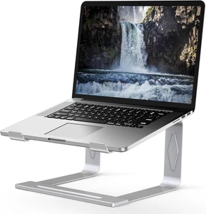 Laptop Stand for Desk Metal Laptop Riser Removable Notebook Stand for 10-15.6'' - Afbeelding 1 van 7