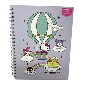 Quaderno a spirale Hello Kitty & Friends 160 pagine foderate Chococat Kerropi My Melody - Foto 1 di 14