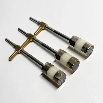 3x Cello Nickel Plastic Button Plastic Ivory Imitation New 4/4 - Image 1 of 3