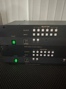 Kramer VS-606 XL 6x6 Composite Video Audio Matrix Switcher VS606XL - Picture 1 of 6