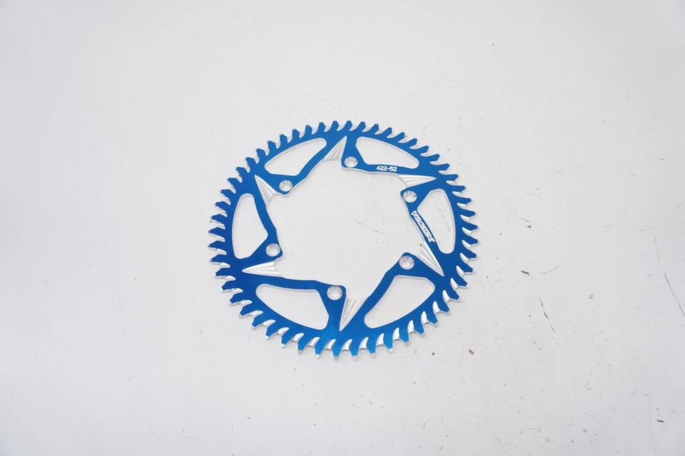 Piñón trasero KX250F KX450F Vortex 52T azul aluminio 422-52 Kawasaki M62 Foto 1 de 4