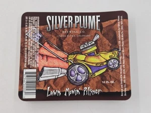 Vintage Lot Of 100 Silver Plume Pilsner Unused Beer Bottle Labels. Denver, CO - Picture 1 of 4