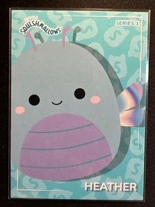 2024 Panini: Squishmallows-S1 #17 Heather 🧸🐷🧸 - Picture 1 of 2